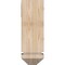 Ekena Millwork Merced Arts and Crafts Smooth Bracket w/ Offset Brace, Douglas Fir, 5 1/2"W x 16"D x 16"H BKT0604X16X16MRC03SDF - alternate 2